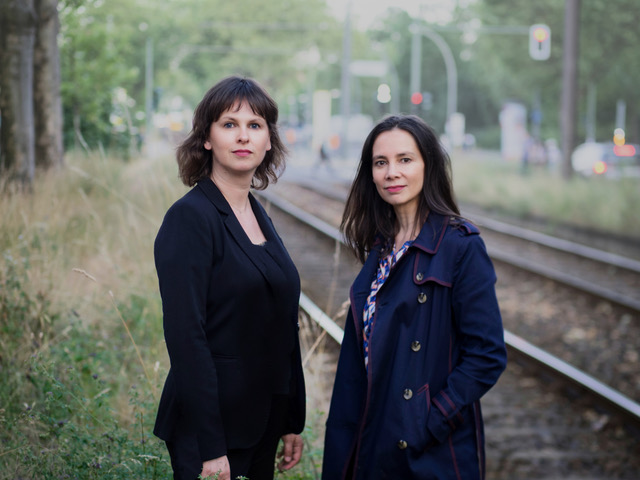 Gründerinnen der neuen Konzertreihe Alexandra Lachmann und Catherine Aglibut