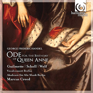 CD Ode for the Birthday of Queen Anne